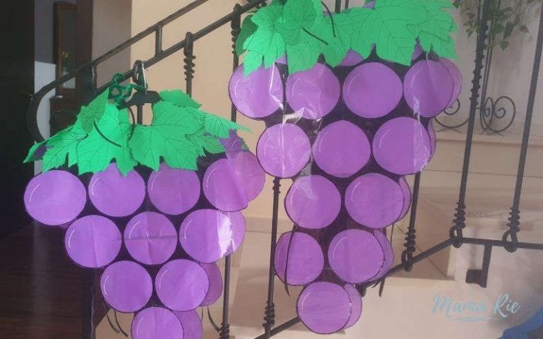 disfraz de uvas casero