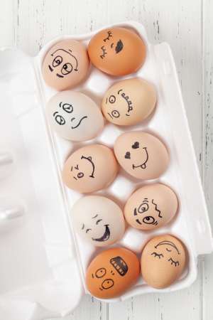 Caritas para dibujar huevos de pascua