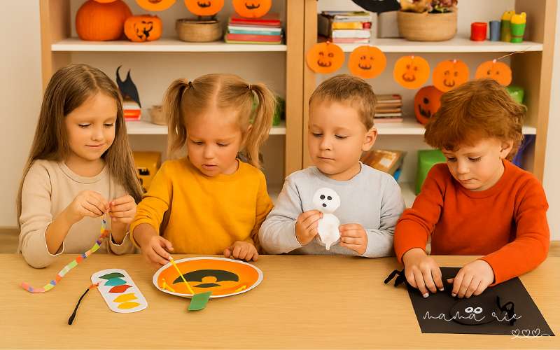 manualidades de Halloween para niños de infantil