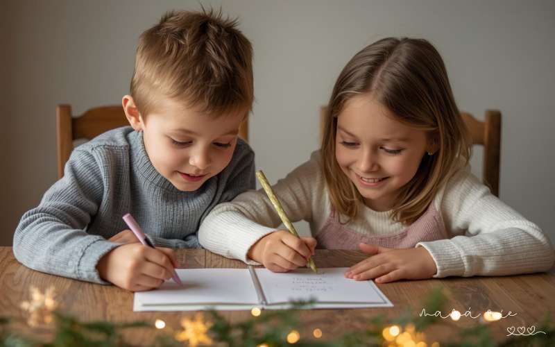 Cartas infantiles para escribir a los Reyes Magos y Papá Noel