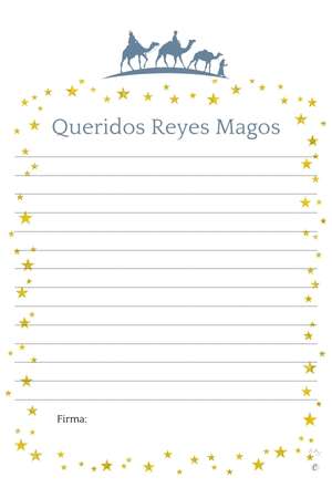 cartas reyes magos originales