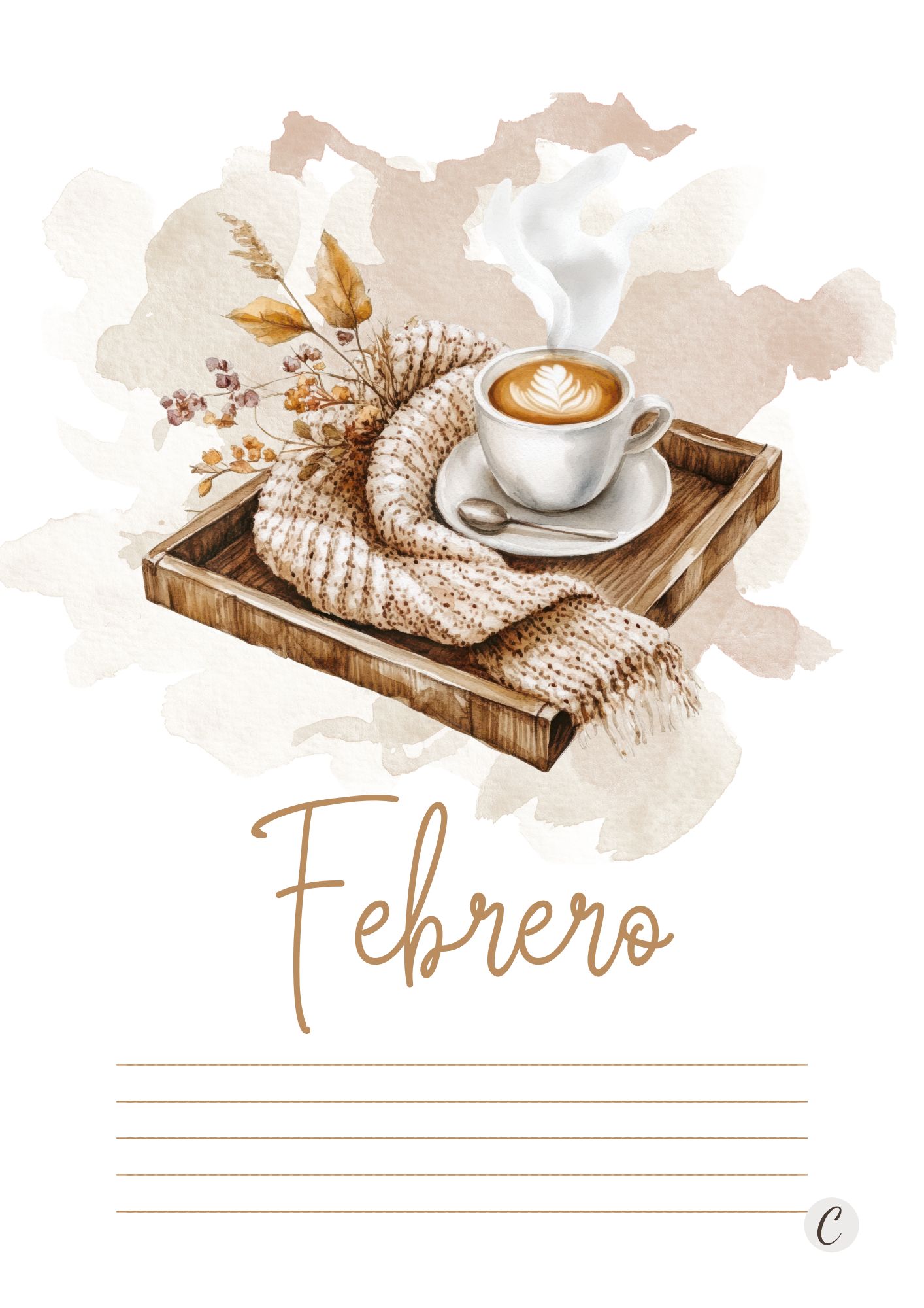 Miniatura de las portadas de febrero para imprimir en PDF