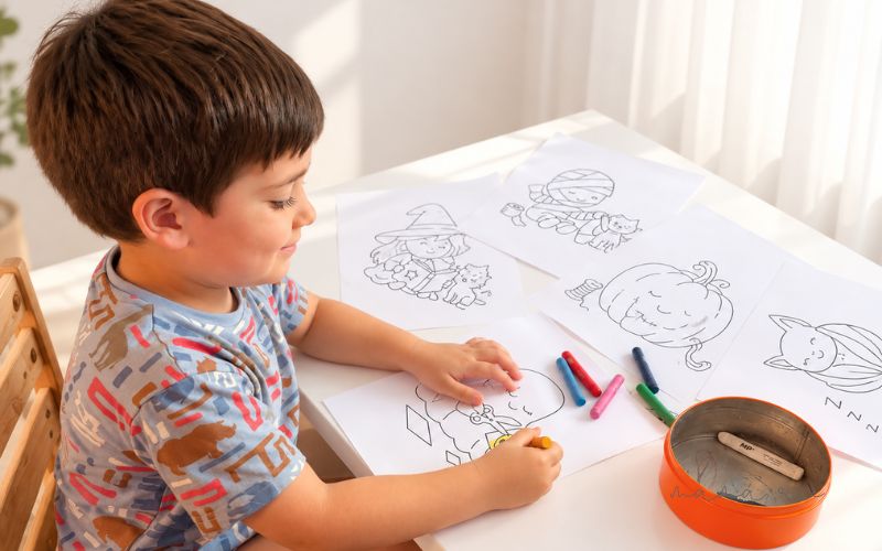 Dibujos de Halloween para colorear e imprimir gratis